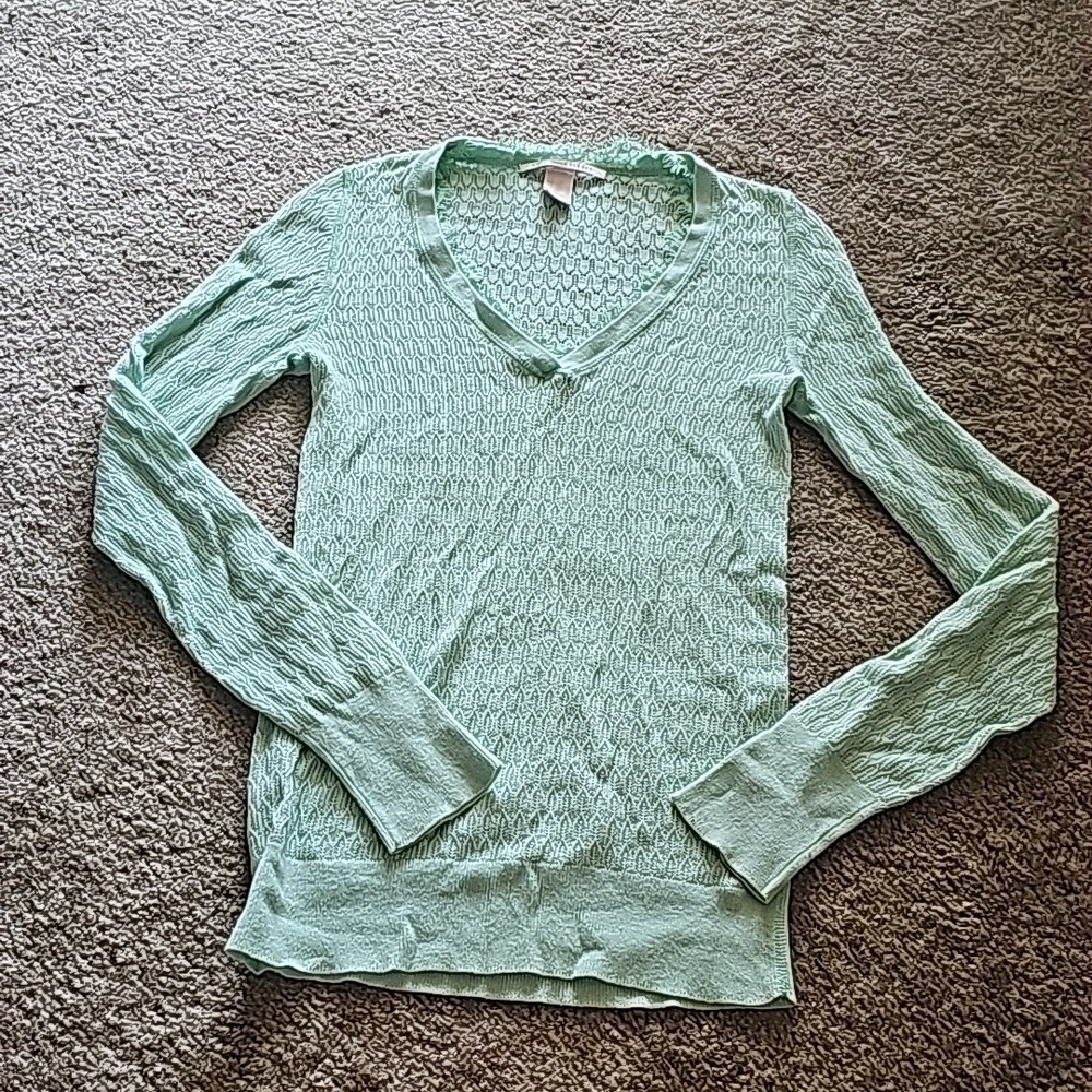 Victoria's Secret Sweater Small Mint Green